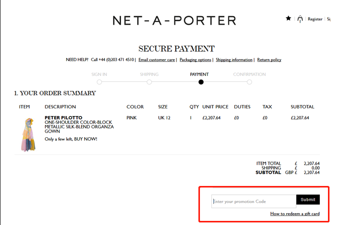 Net-a-Porter Coupons