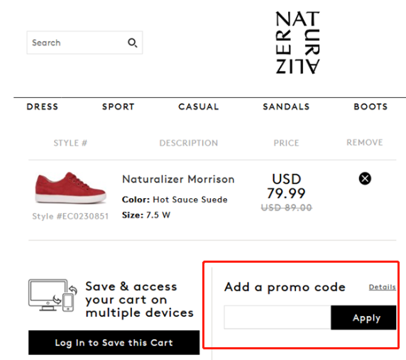 Naturalizer Coupons