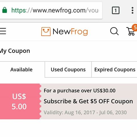 New Frog Coupons