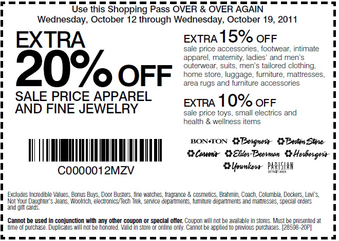 Carson's Coupons